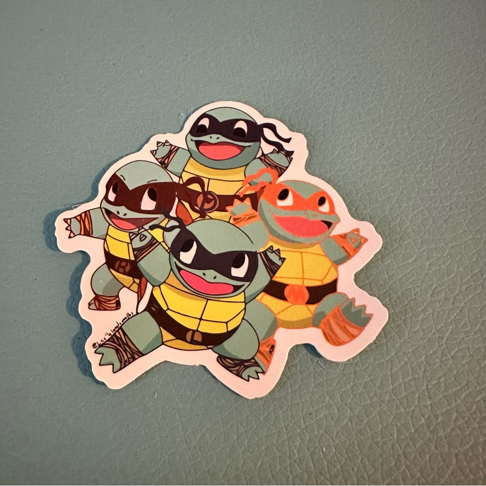 5/$10 Nickelodeon 90s TMNT Sticker